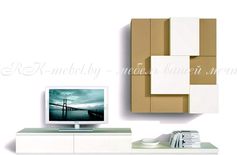 Стенка в зал современная фото №1