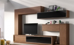 Стенка строгой формы фото №3