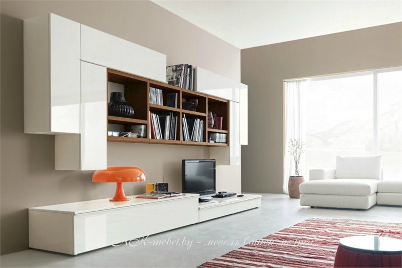 Модульная система белого цвета фото №1