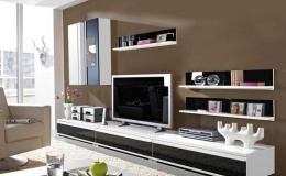 Модульная система черно-белого цвета фото №6