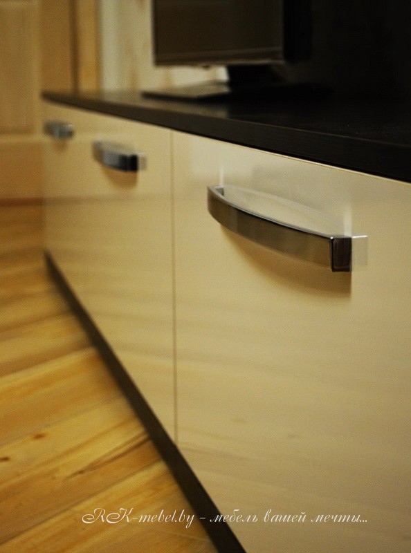 Мебель в гостиную комнату под ТВ фото №2