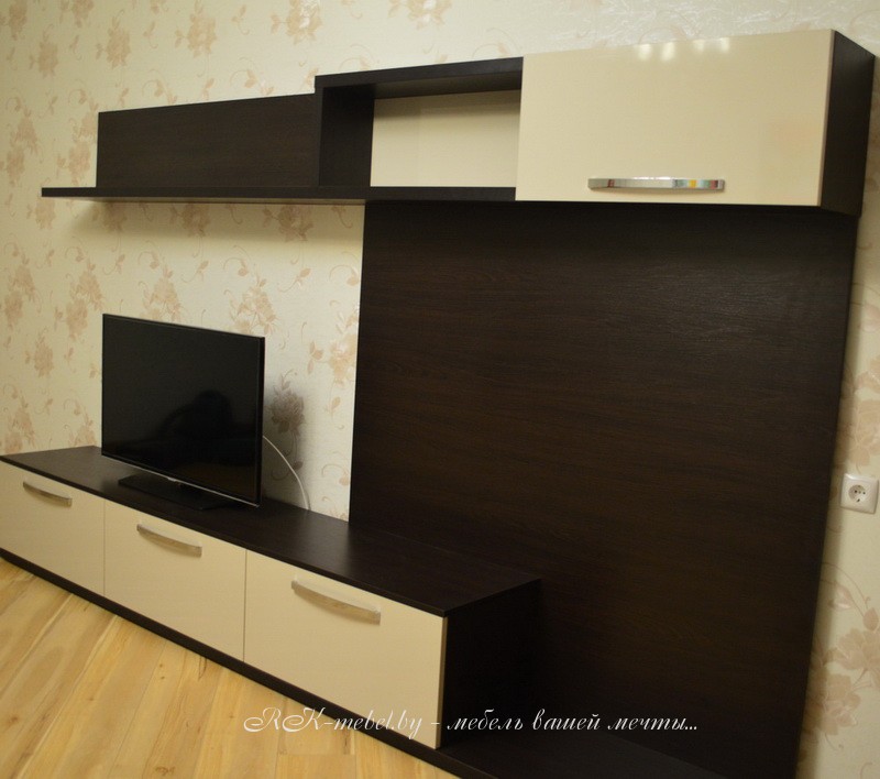 Мебель в гостиную комнату под ТВ фото №3