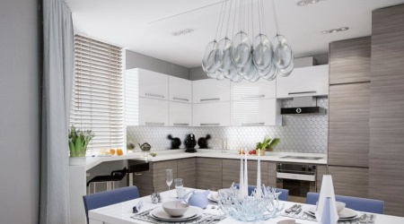 Угловая кухня из лдсп egger