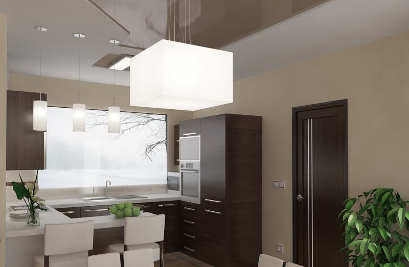 Угловая кухня из лдсп egger фото №1