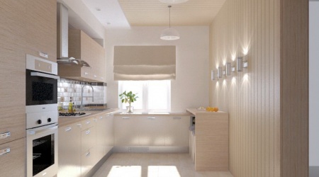 Кухня П-образная из ЛДСП EGGER