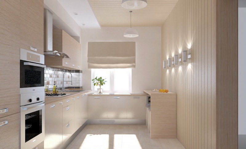 Кухня П-образная из ЛДСП EGGER фото №1