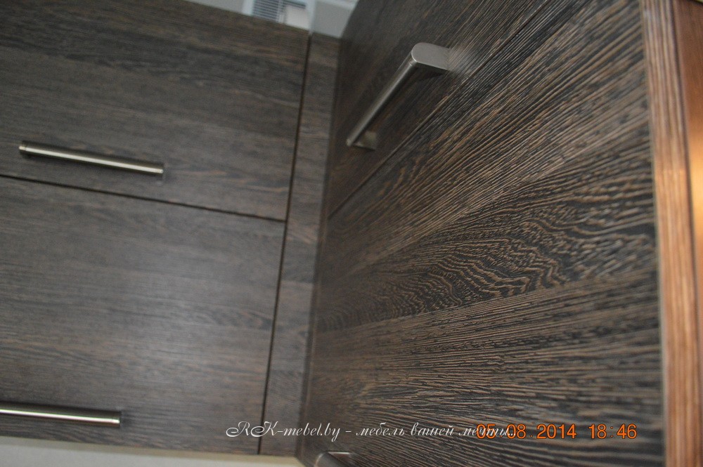 Угловая кухня из ЛДСП EGGER Венге Мали фото №5