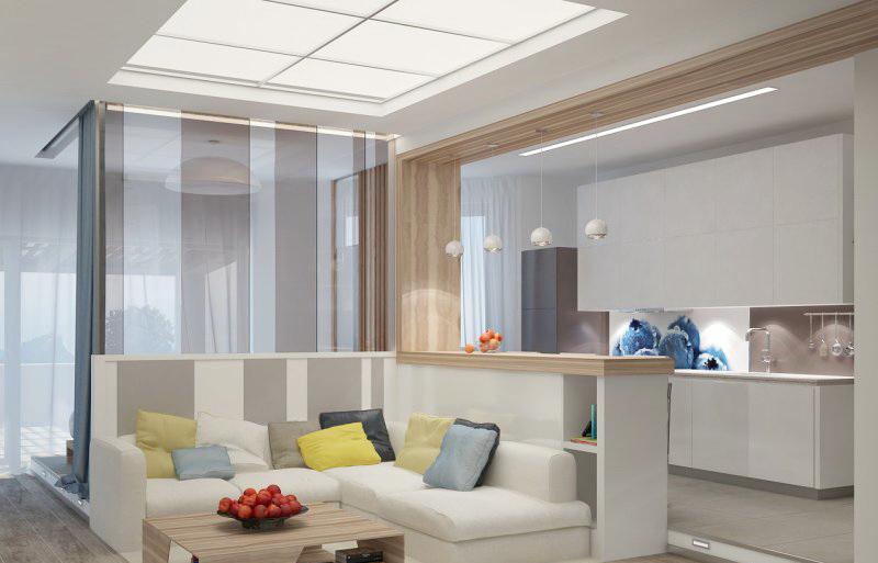 Кухня из пластика белая фото №1