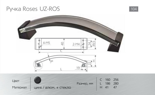 Ручки для мебели фото №24