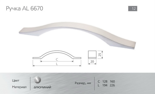 Ручки для мебели фото №140