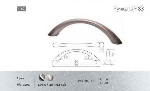 Ручки для мебели фото №63