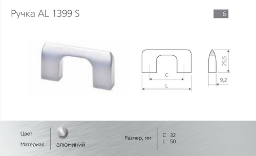 Ручки для мебели фото №134
