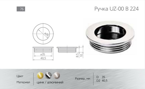Ручки для мебели фото №73