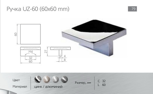 Ручки для мебели фото №123