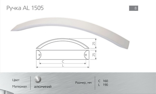 Ручки для мебели фото №136