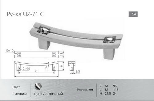 Ручки для мебели фото №80