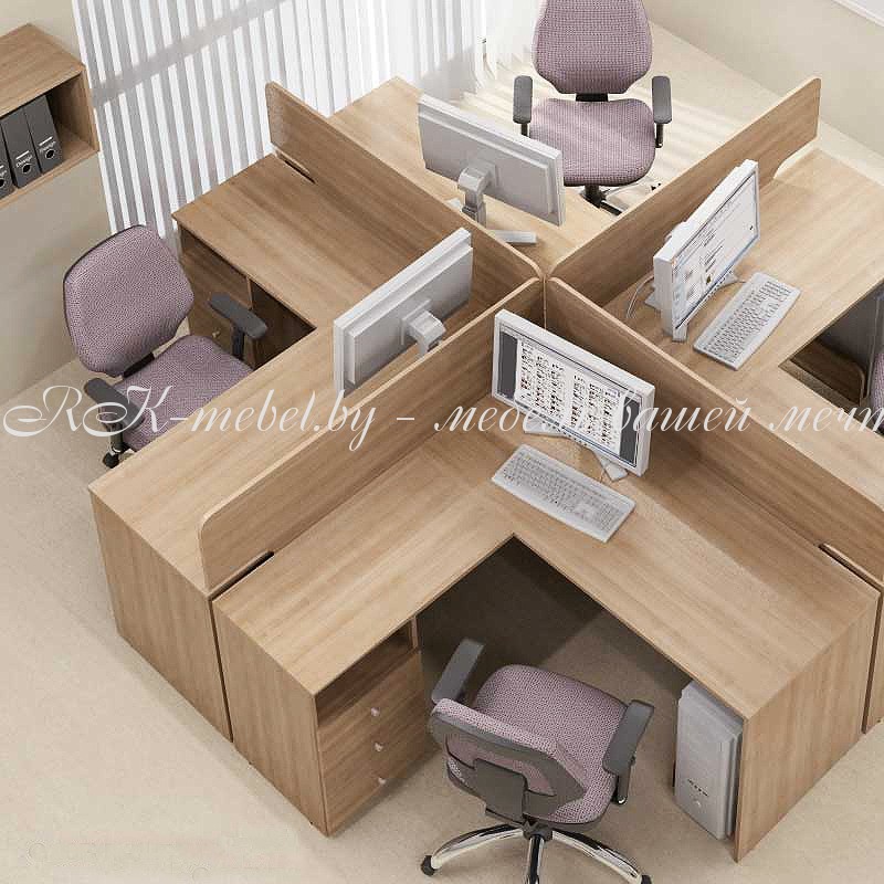 Мебель для персонала светлого цвета фото №1