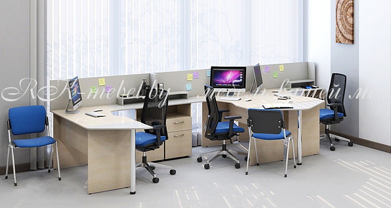 Офисные столы для персонала фото №2