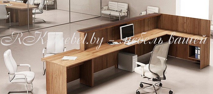 Стойка ресепшн современная фото №2