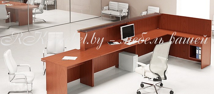 Стойка ресепшн современная фото №3