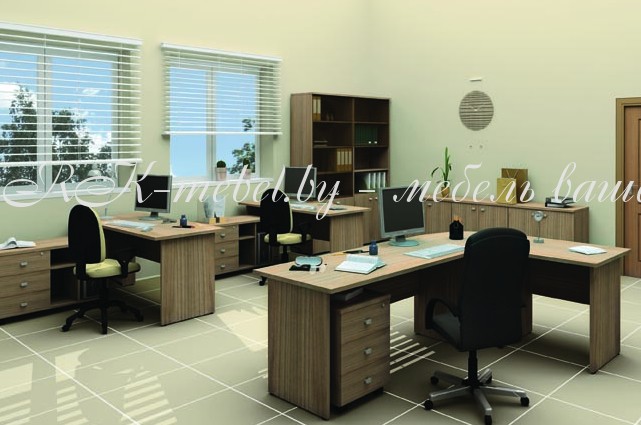 Комплект мебели для персонала фото №1