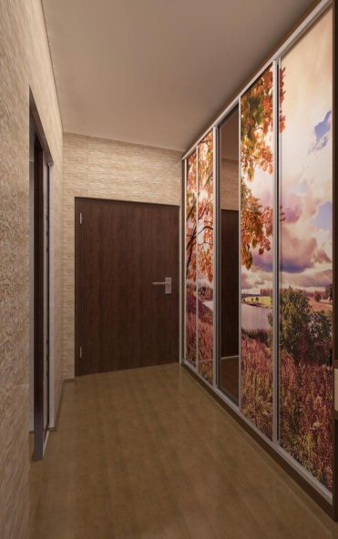 Шкаф-купе с фотопечатью фото №1