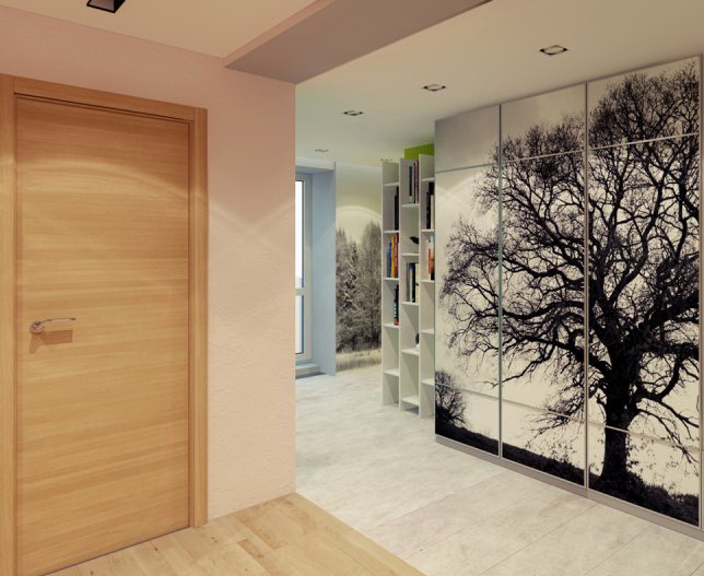 Шкаф-купе с фотопечатью фото №1