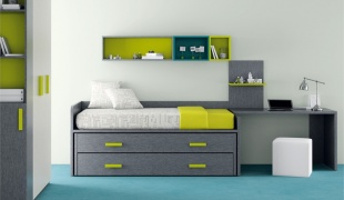 Детская мебель в спокойных тонах