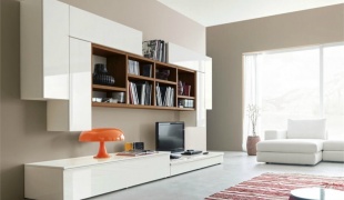 Модульная система белого цвета