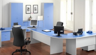 Мебель для приемной белого цвета